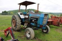 Ford 8600 Tractor w/ Rops Canopy, Runs Good, Drives, 18.4-38 Tires Are Poor