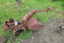 Antique Walk Behind Rototiller, Rough