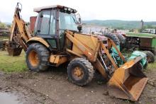 Case 580K 4wd  Loader Backhoe w/ Extendahoe, EROPS, Good Tires, Good Runnin