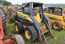 New Holland L180 Skid Steer, OROPS, Joystick Controls, Pre-Emissions, Aux H