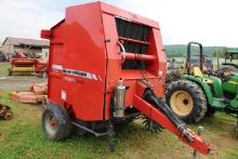 Massey Ferguson Hesston 1745 Round Baler, 4x5 Bale Size, Controls In Office