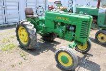John Deere M Antique Tractor, Wheel Weights, Belt Pulley, Local Trade In Ru