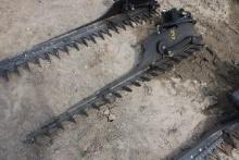 Future 56" Pin On Hydraulic Sicklebar Mower For Mini Excavator