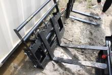 Dingo / Mini Skid Steer Hydraulic Side Shift Pallet Forks