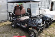 IRGC80 Electric 2 Seat Golf Cart, Roof & Windshield, Deluxe Display Screen