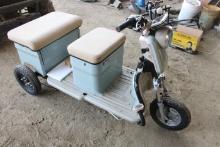 IRGC40 Mini 3 Wheel Electric Scooter, 2 Seater, Unit Has Not Been Assembled