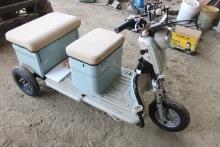 IRGC40 Mini 3 Wheel Electric Scooter, 2 Seater, Unit Has Not Been Assembled