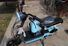 New Electric Scooter, Not Assembled, We Have A Pic Of What It Looks Like On