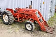 Allis Chalmers D15 Antique Tractor w/ Loader, Power Steering, 6120 Hours, R
