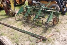 IVA Manufacturing 3 Row Horse Drawn Cultivator w/ Cast Iron Seat