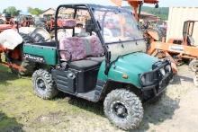 Polaris Ranger 2x4 UTV Utility Vehicle, Fancy Wheels, Runs & Drives But Has