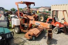 Laymor Sweeper w/ Kubota V1505 4 Cylinder Diesel Engine, Not Running Or Wor