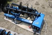Future SSL Post Hole Digger w/ 3 Bits, Universal Quick Attach