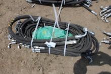 Bundle Of Assorted Hydraulic Hoses For Mini Excavator