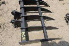 Pin On Rake For Mini Excavator