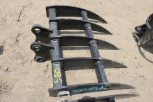 Pin On Rake For Mini Excavator