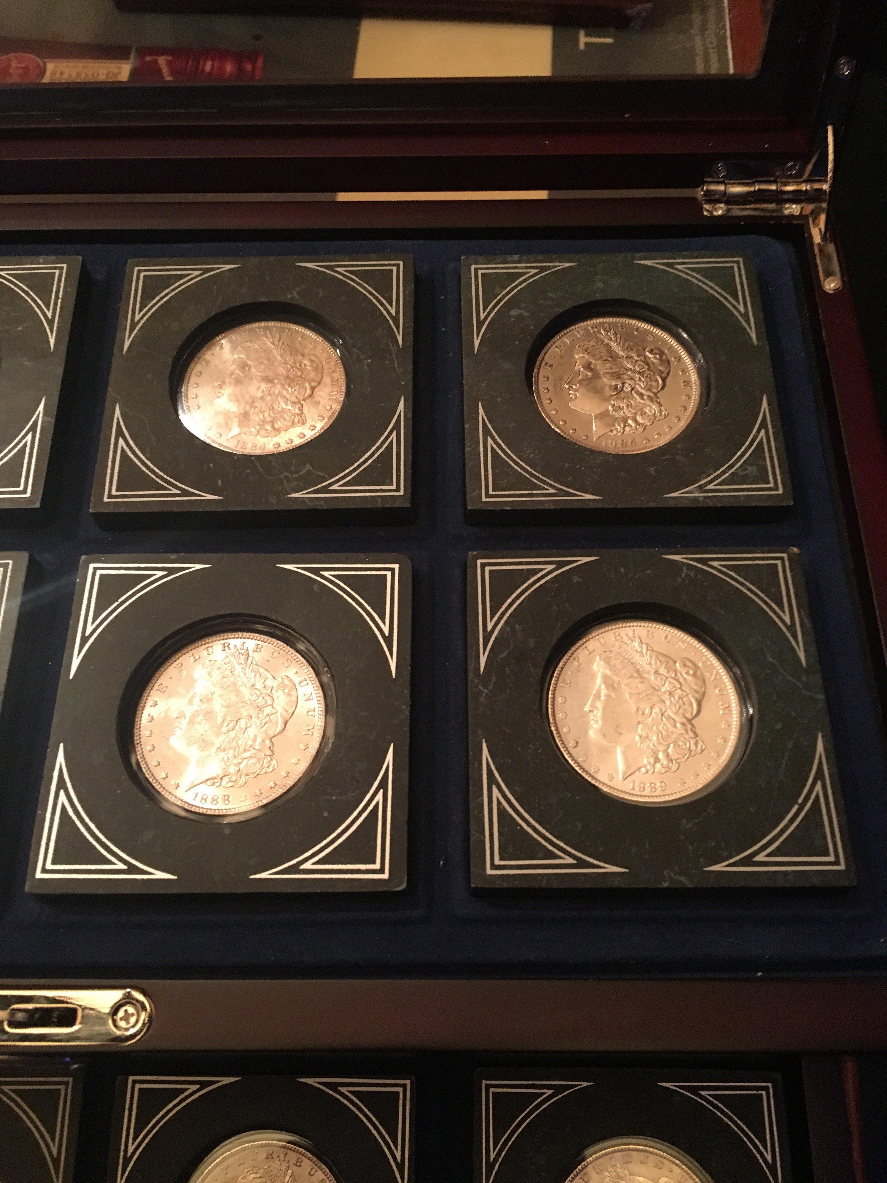 Insurance Claim: American Eagle Silver Dollar and Morgan Silver Dollar Collection