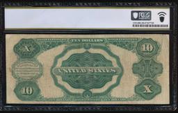 1891 $10 Tombstone Silver Certificate PCGS 20