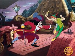 Disney Peter Pan Vs Captain Hook Limited Edition Sericel