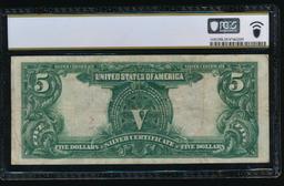 1899 $5 Chief Silver Certificate PCGS 25