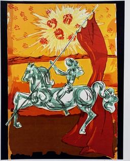 Dali Wilfred Of Ivanhoe Facsimile Signed Limited Edition Giclee