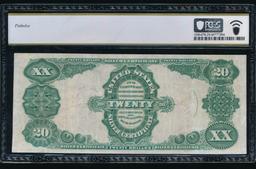 1891 $20 Silver Certificate PCGS 25
