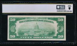 1928 $50 Gold Certificate PCGS 35