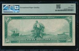 1914 $50 St Louis FRN PMG 30EPQ