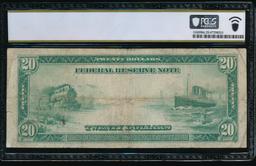 1914 $20 New York FRN PCGS 25