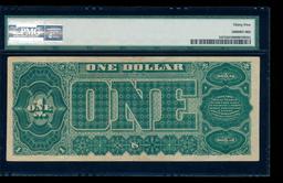 1890 $1 Treasury Note PMG 35