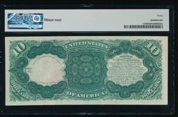 1880 $10 Jackass Legal Tender Note PMG 40