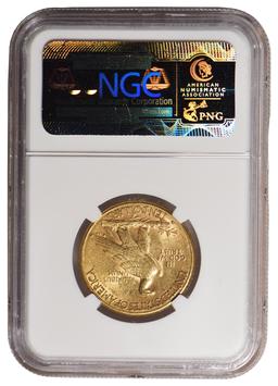 1912-S $10 Indian Head Eagle Gold Coin NGC AU58