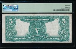 1899 $5 Chief Silver Certificate PMG 25