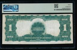 1899 $1 Black Eagle Silver Certificate PMG 30