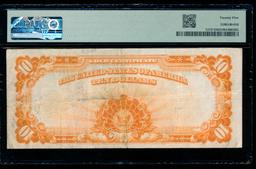 1922 $10 STAR Gold Certificate PCGS 25