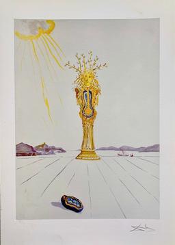 Salvador Dali BAROMETER WOMAN Facsimile Signed Giclee