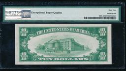 1934 $10 Kansas City FRN PMG 65EPQ