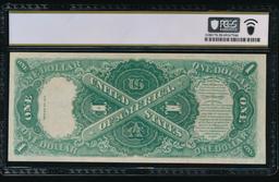 1917 $1 Legal Tender Note PCGS 58PPQ