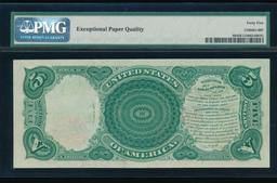 1907 $5 Legal Tender Note PMG 45EPQ