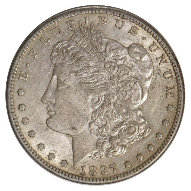 1897-S $1 Morgan Silver Dollar