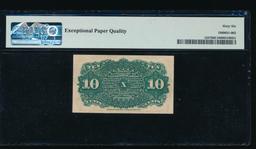 10 Cent Fourth Issue Fractional PMG 66EPQ