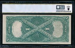 1917 $1 Legal Tender Note PCGS 64PPQ