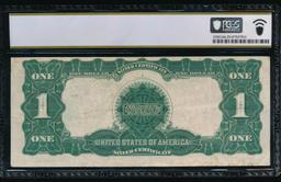 1899 $1 Black Eagle Silver Certificate PCGS 25