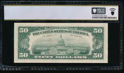 1969A $50 New York FRN PCGS 65PPQ