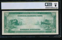 1914 $20 Kansas City FRN PCGS 53PPQ