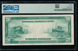 1914 $20 Richmond FRN PMG 30