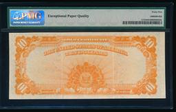 1922 $10 Gold Certificate PMG 45