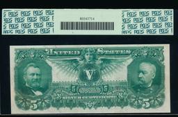 1896 $5 Educational Silver Certificate PCGS 45PPQ