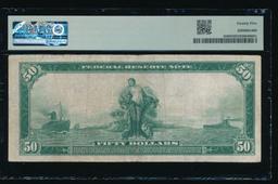 1914 $50 Chicago FRN PMG 25