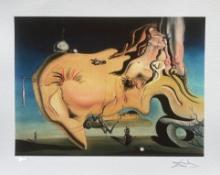 Salvador Dali THE GREAT MASTURBATOR Facsimile Signed Numbered Giclee